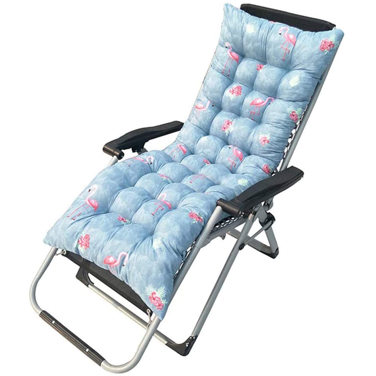 Premium Sun Lounger Cushions - Extra Thick 8cm Recliner Seat Pad for Patio, Garden & Poolside Furniture - Soft Water-Resistant Outdoor Bench Cushion (175x48x8cm) - Perfect for Travel, Holiday & Relaxation by the Pool, Beach or Backyard