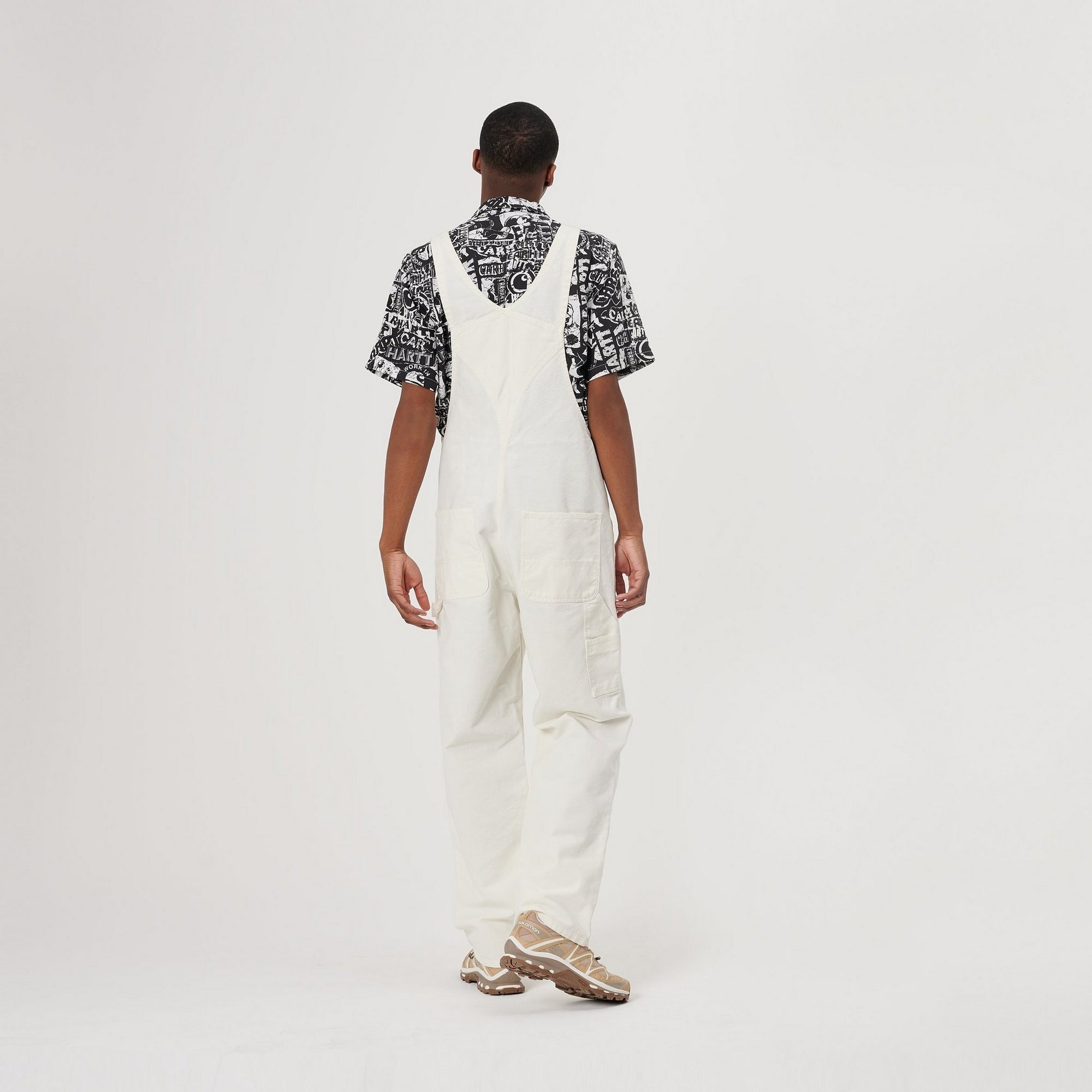 Men's Waxed Canvas Bib Overalls - Durable Workwear for Farming, Construction & Outdoor Activities | Water-Resistant & Comfortable