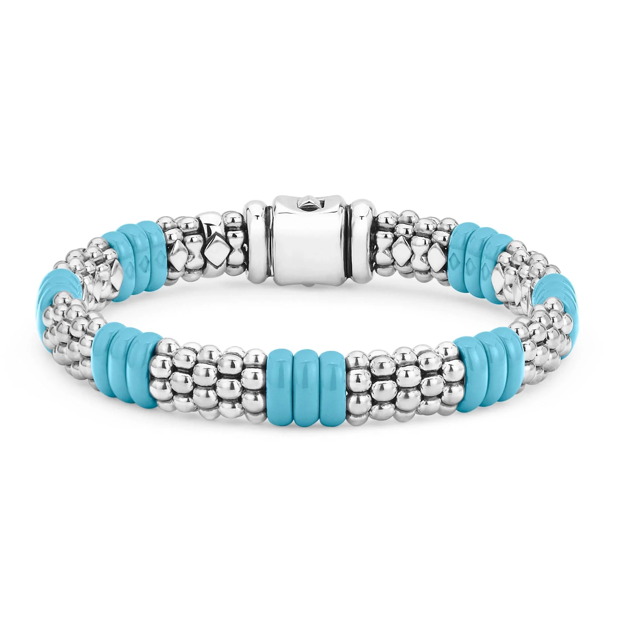 Elegant 9mm Ceramic Caviar Beaded Bracelet for Women - Perfect for Parties, Weddings & Everyday Wear