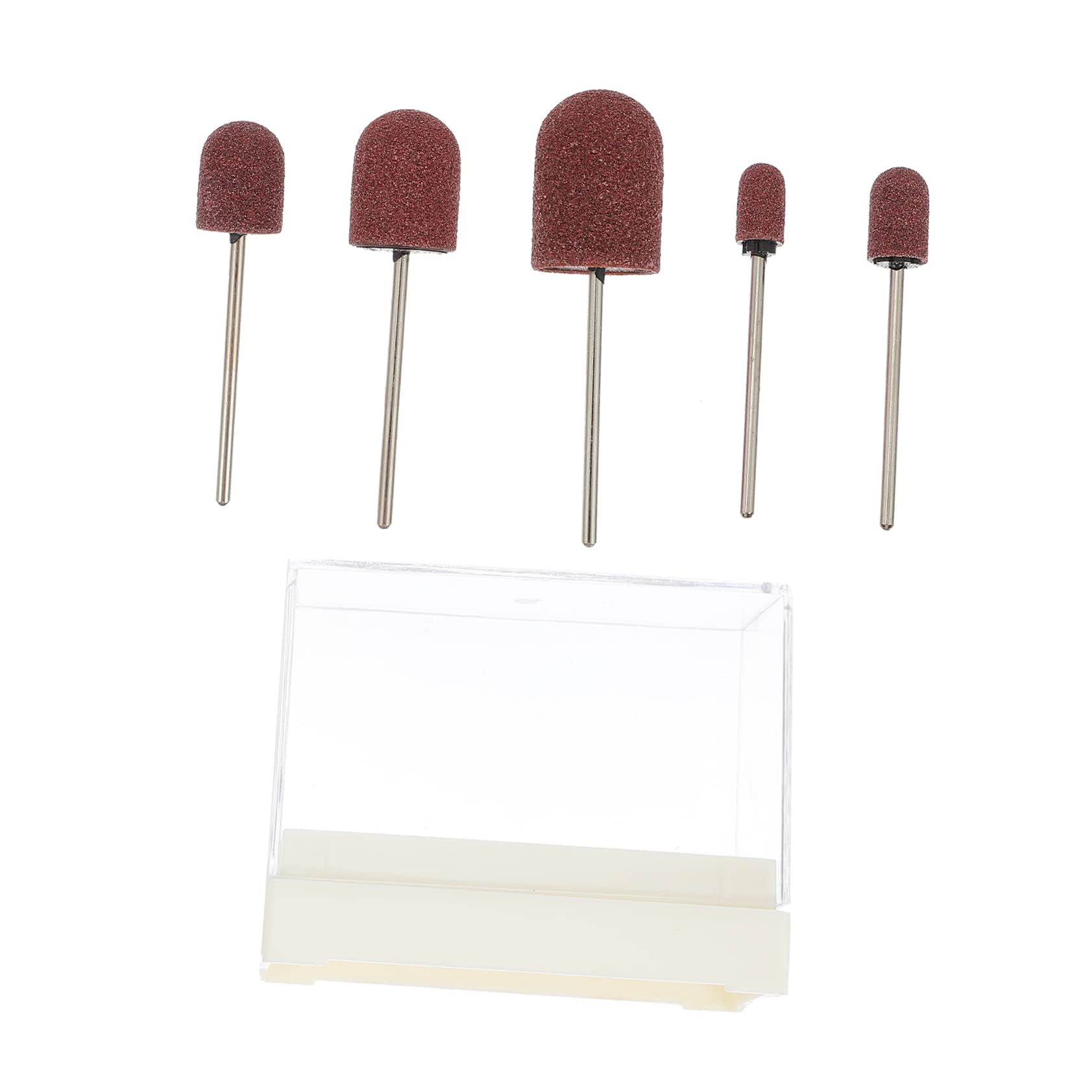 FOMIYES 12-Piece Nail Drill Bit Set - Diamond Sanding Rings & Polishing Heads for Professional Manicure & Pedicure | Electric Nail File Accessories Kit for At-Home & Salon Nail Care
