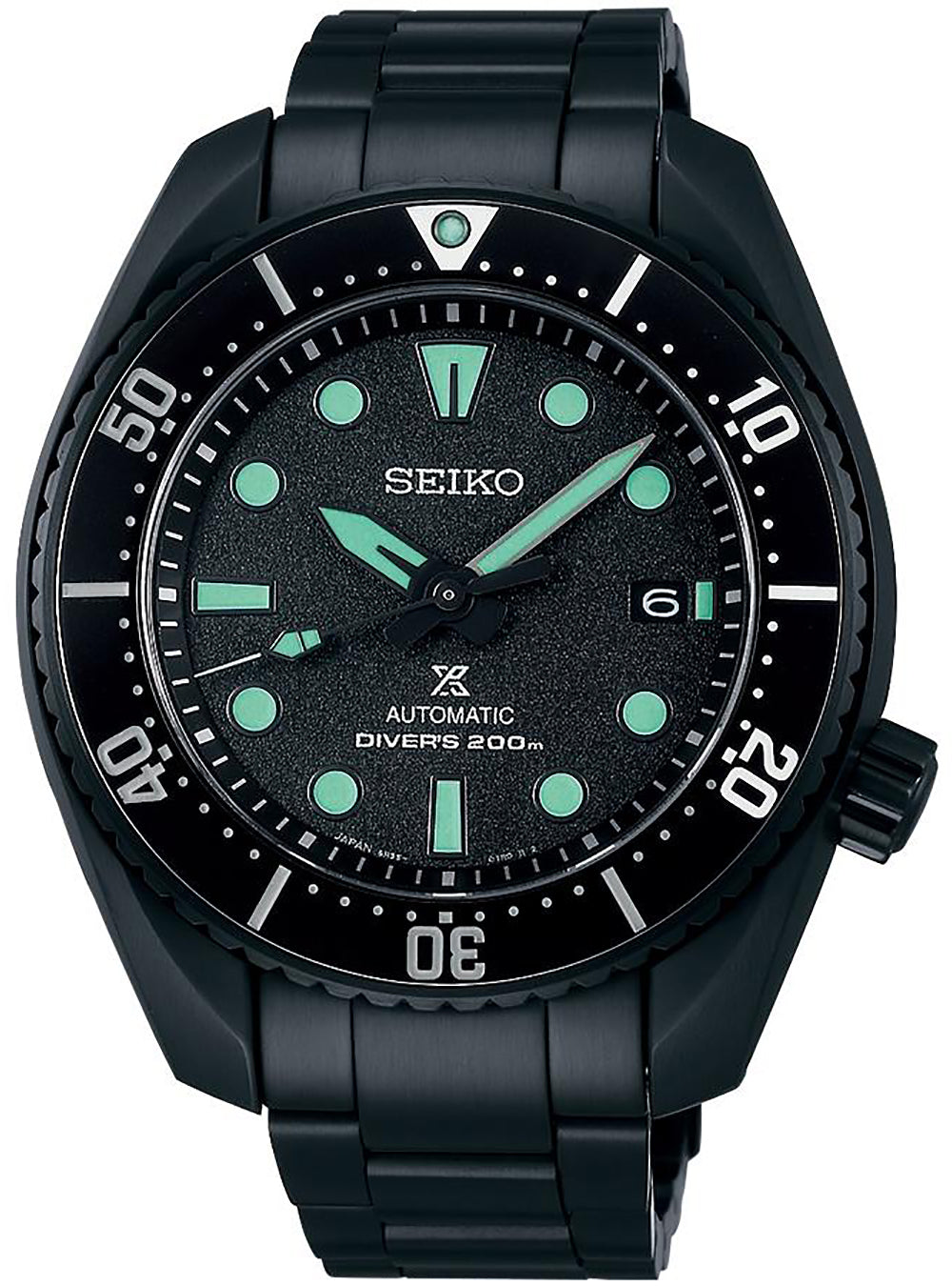 SEIKO Prospex Diver Scuba Black Series Limited Edition Watch SBDC193 / SPB433 - Japanese Made JDM - Perfect for Professional Diving, Water Sports & Luxury Collectors
