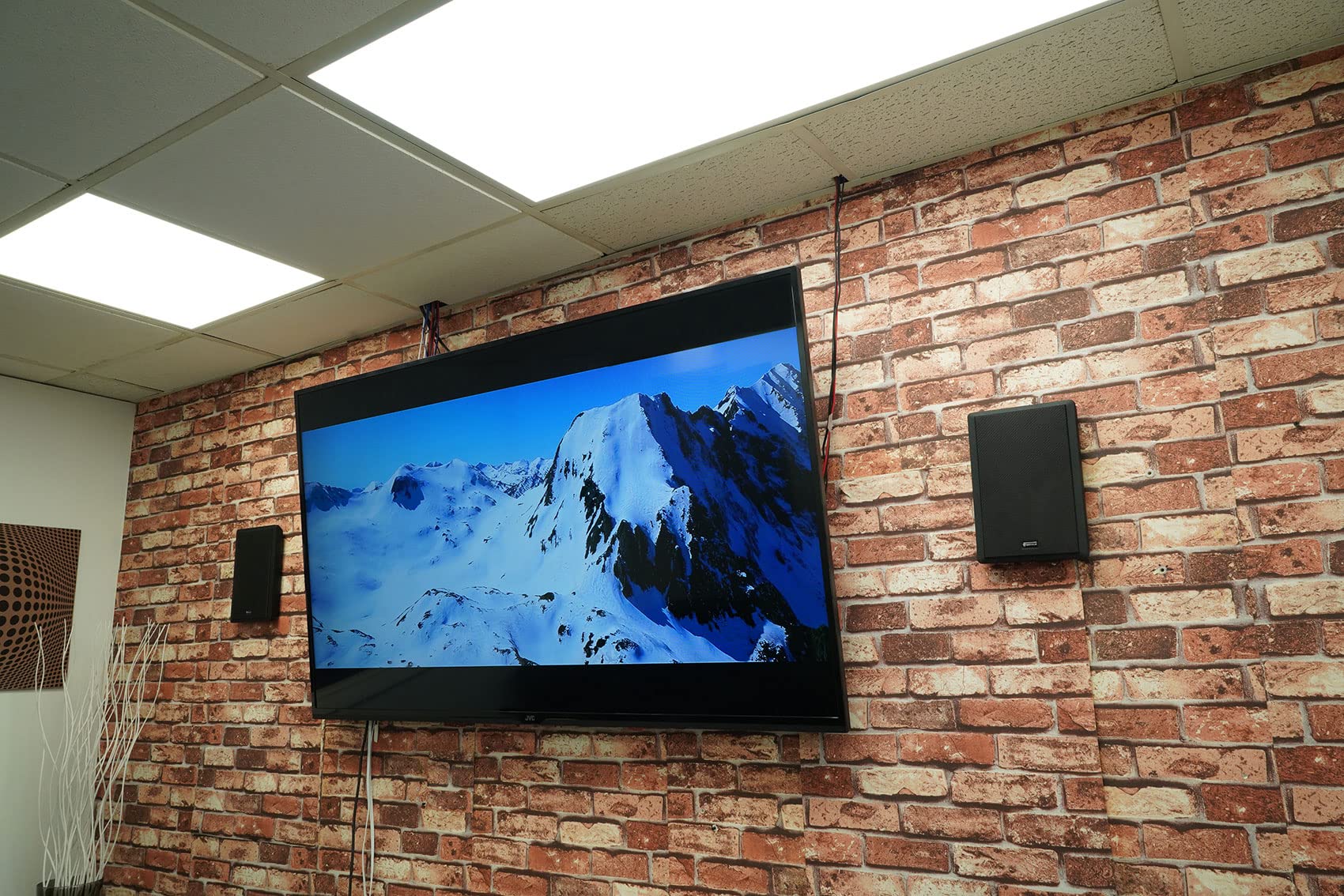 Rockville 2 RockSlim Black Home Theater 5.25