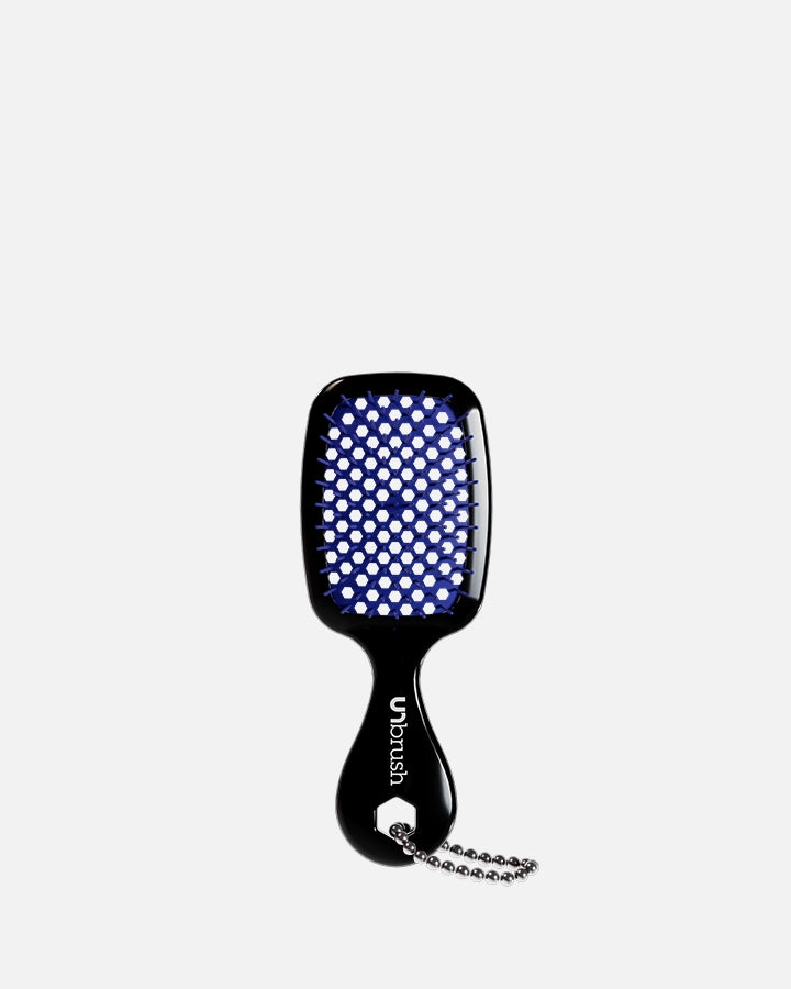 UNbrush Super Mini Keychain Hairbrush - Compact Detangling Brush for Travel & Purse | Perfect for On-the-Go Styling & Quick Touch-Ups