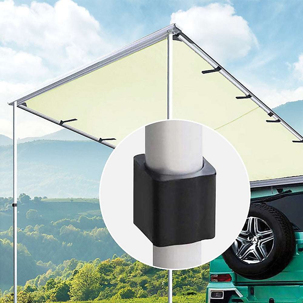 1.4m x 2m Universal Car Side Awning Roof - Waterproof UV Protection Sun Shade for SUV, Truck, Van - Perfect for Camping, Beach Trips & Outdoor Adventures