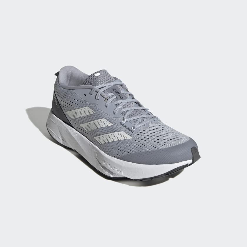 adidas Adizero SL Running Shoes for Men - Lightweight & Breathable Grey Sneakers, Size 13 | Perfect for Marathon Training, Jogging & Gym Workouts