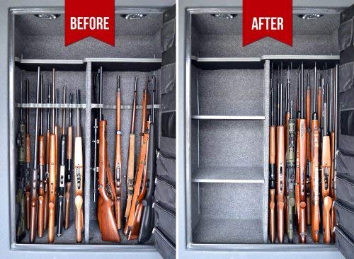 Rifle Rods Gun Organizer Kit - Safe Storage for Easy Access | Home & Range Use