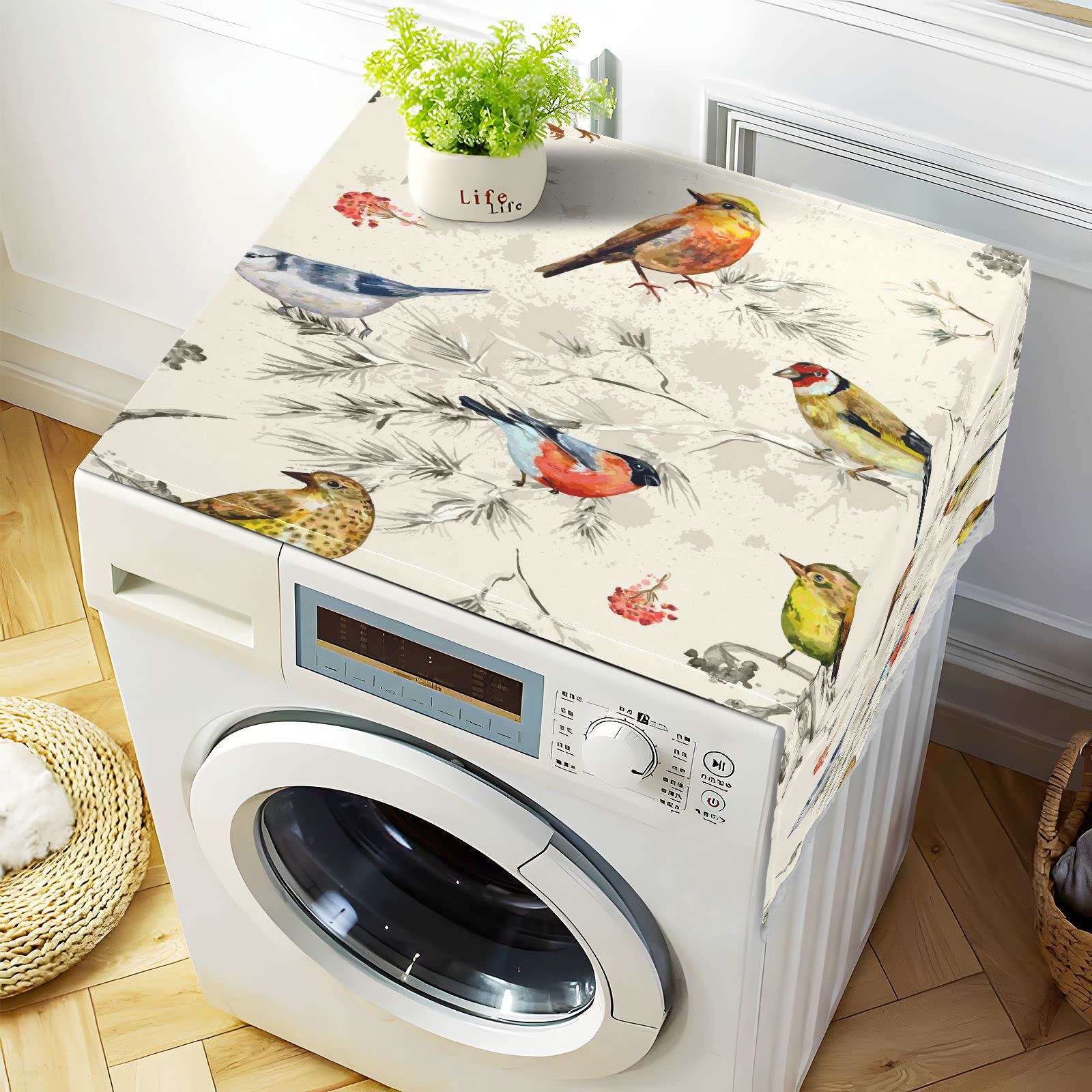 Waterproof Non-Slip Washing Machine Cover 51