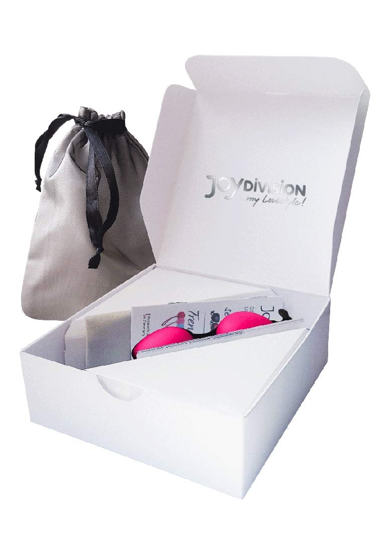 Joy Division Toys Joyballs Secret Pink/Black Kegel Balls for Women - Pelvic Floor Exercise & Intimate Wellness - Perfect for Postpartum Recovery & Strength Training