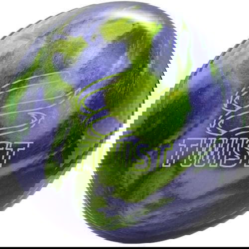 Brunswick Twist Lavender Lime Bowling Ball - 15 lbs Professional Performance for Strikes & Spares | Perfect for League Play & Tournament Competition