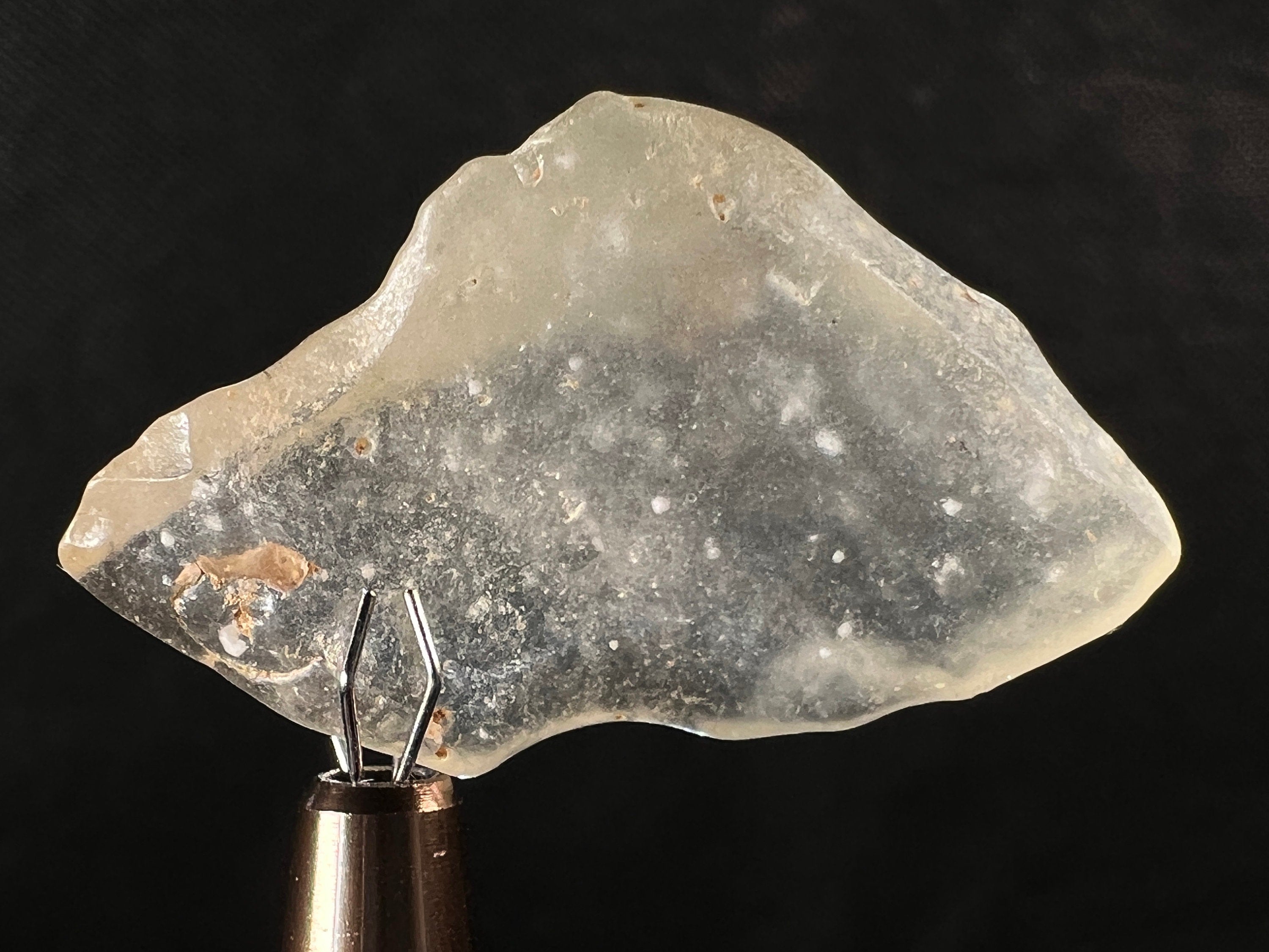 Libyan Desert Glass Raw Crystal - Rare 7.1g Natural Stone | Unique Spiritual Gift, Home Decor, Healing Crystals Collection | Perfect for Meditation, Energy Work & Mineral Displays