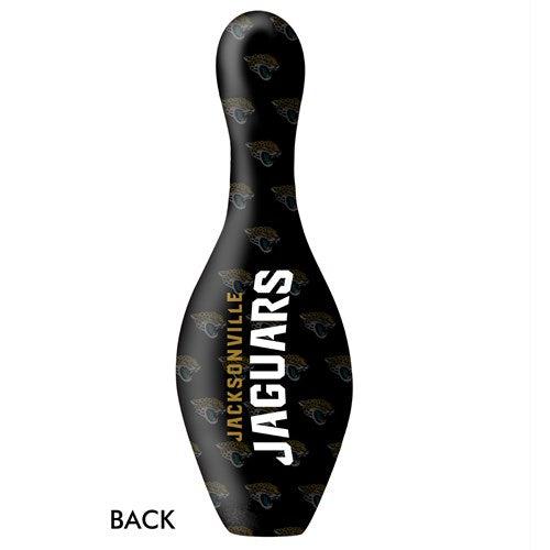 Official NFL Jacksonville Jaguars Bowling Pin - Team Logo Collectible for Fans & Sports Enthusiasts | Perfect for Game Day Decor, Man Cave, or Bowling Alley Display
