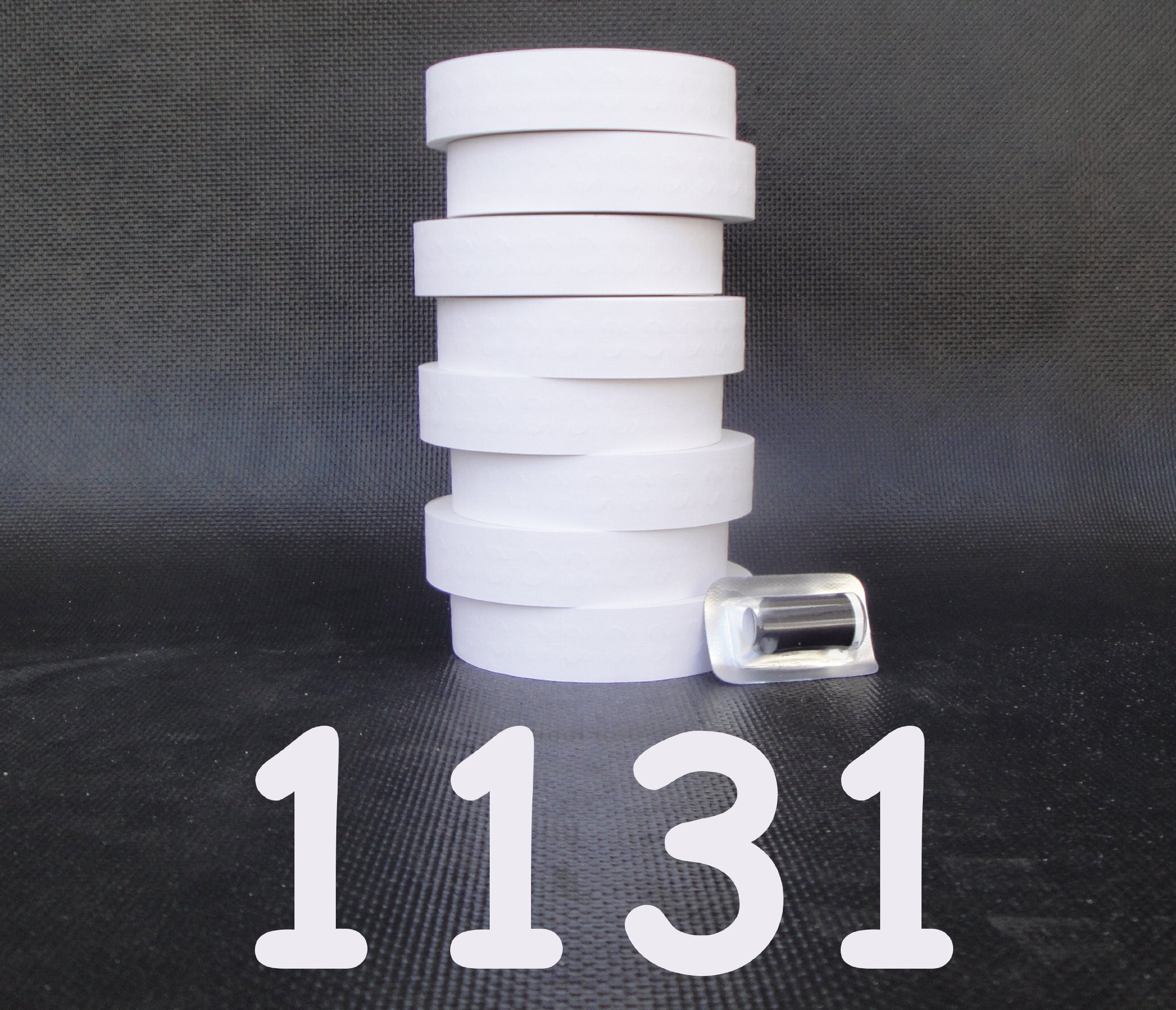1131 WHITE Labels for Monarch Pricing Gun - 1 Case (8 Sleeves, 160,000 Labels) | Bulk Pricing Stickers for Retail, Warehouse & Inventory Management