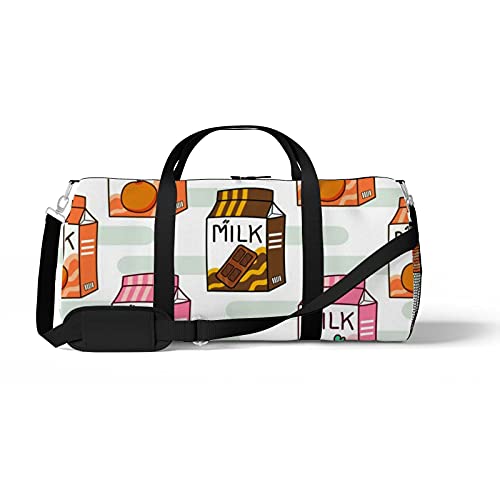 Milk Carton Pattern Three Flavors