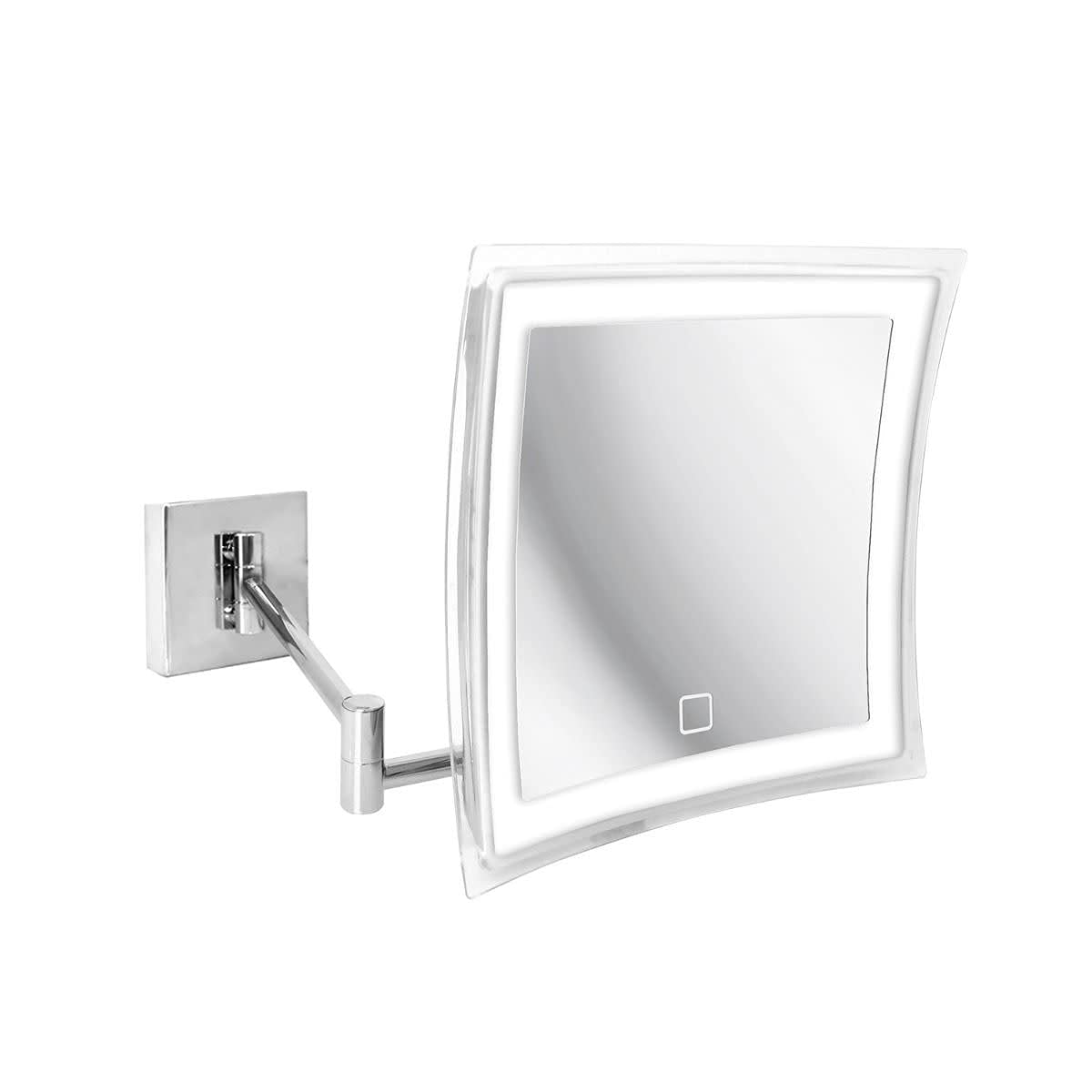 Modern Rectangular LED Bathroom Mirror 8-5/16