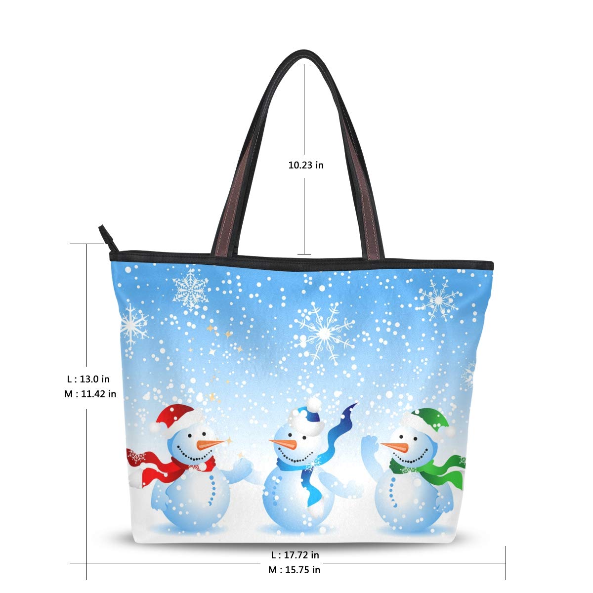 Stylish Women's Large Shoulder Bag - Zippered Satchel Tote for Work, Weekend & Shopping | Durable & Spacious Handbag for Ladies | Perfect for Office, Travel & Daily Use