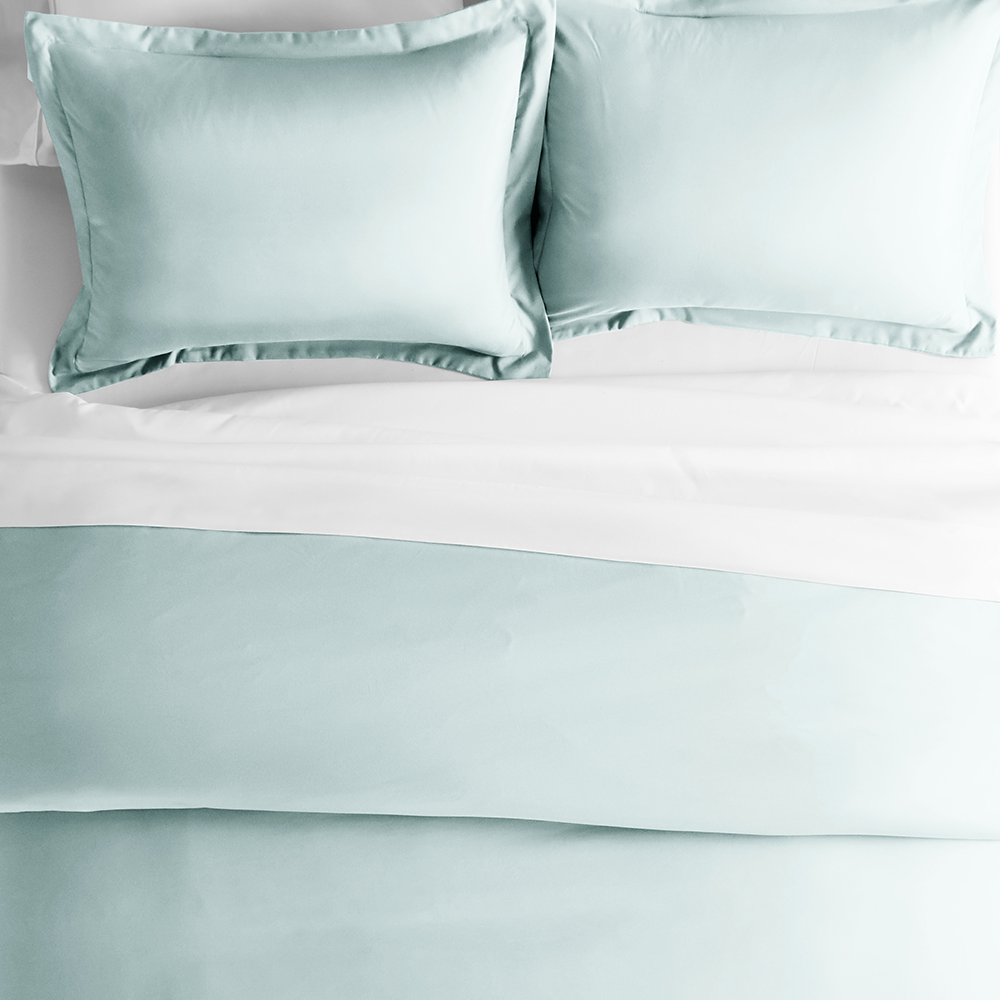 2 Piece Pillow Sham Set - Soft & Stylish Bedding Covers for Queen/King Size Pillows - Perfect for Home Decor, Bedroom Upgrade & Cozy Sleep
