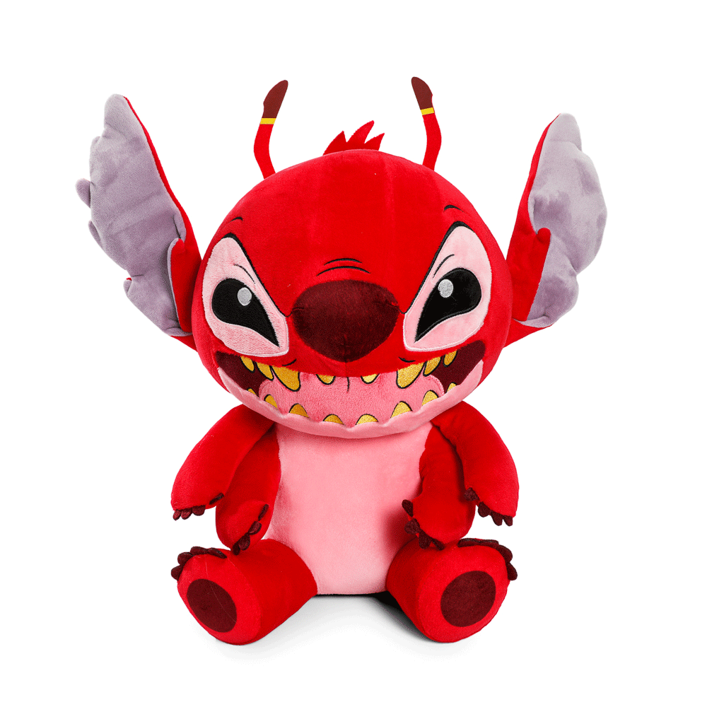 Disney Lilo & Stitch Leroy HugMe Plush Stuffed Animal Toy with Shake Action - Soft Cuddly Collectible for Kids, Gift for Disney Fans, Perfect for Bedtime, Playtime & Stitch Movie Nights