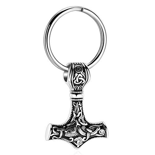 Thor Keychain-Steel