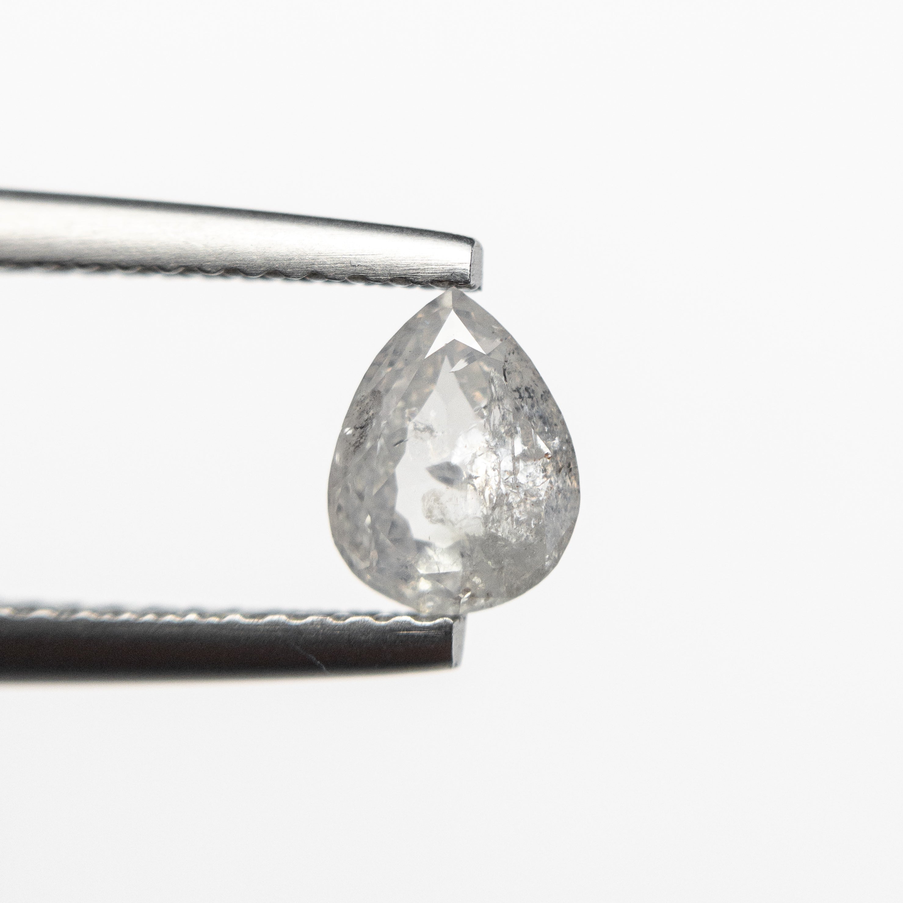 0.83ct Pear-Shaped Diamond Double Cut 6.64x5.12x2.89mm - Perfect for Engagement Rings & Fine Jewelry Making