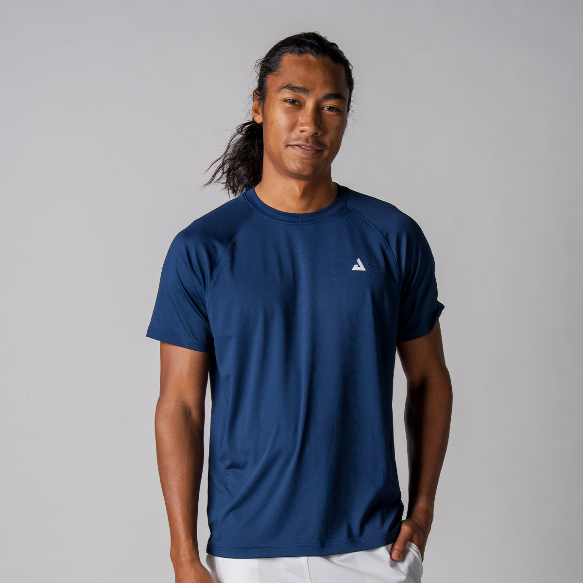 Men's Breathable Quick-Dry Court Short Sleeve Tennis Shirt - Lightweight & Moisture-Wicking for Tennis, Pickleball & Casual Wear