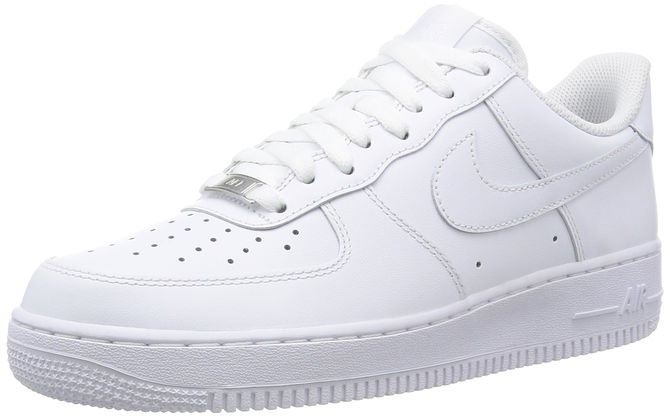 Nike Men's Air Force 1 Sneakers - White Low-Top Basketball Shoes for Men - Comfortable Athletic Casual Wear for Gym, Street Style & Everyday Outfits