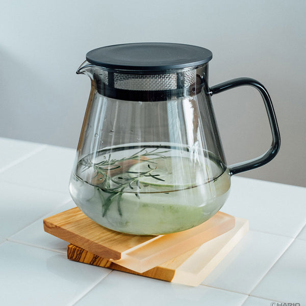 Hario Colours Glass Coffee Server - 700ml Drip Coffee Carafe with Handle for Pour Over, Iced Tea & Cold Brew - Perfect for Home, Office & Cafes