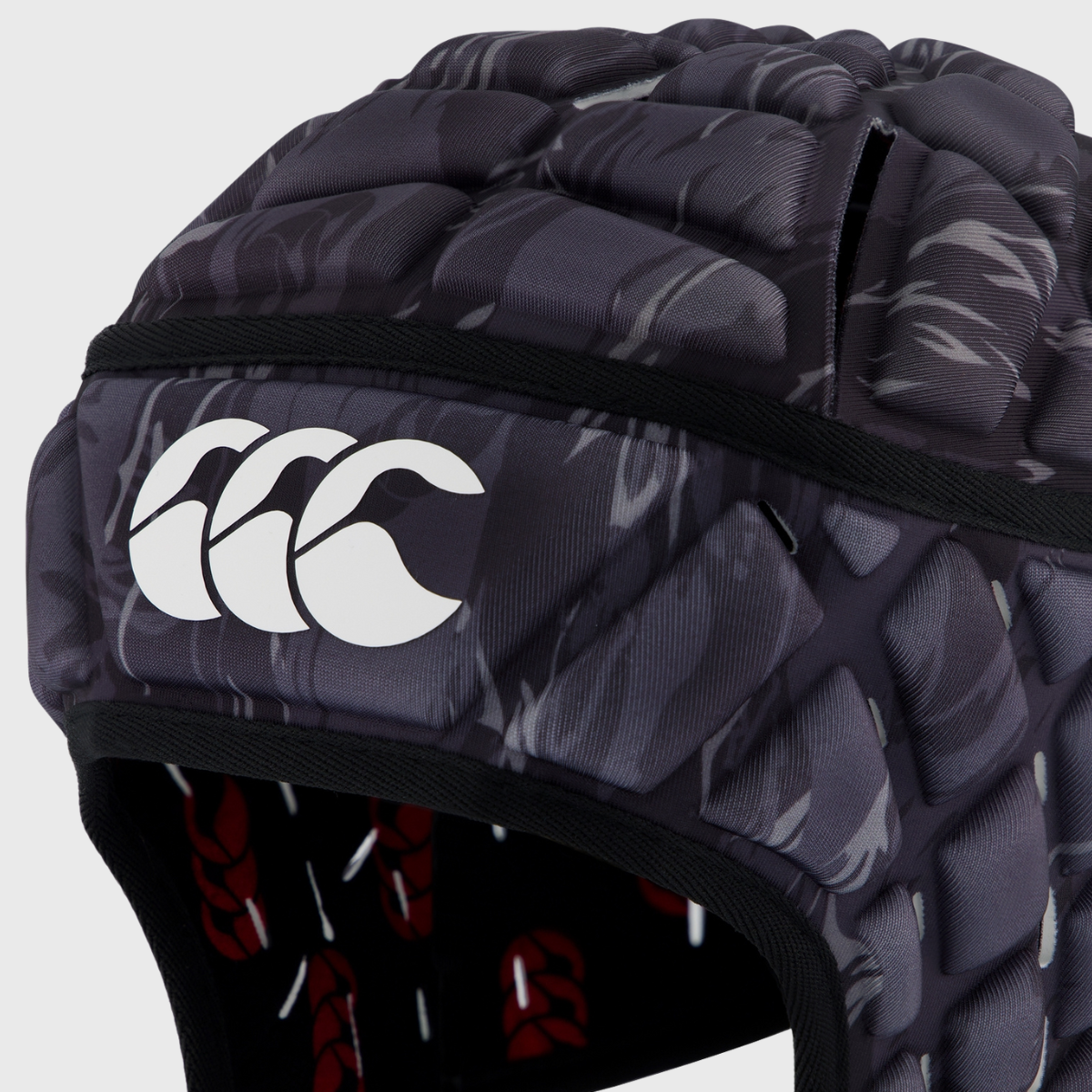 Canterbury Force Raze Rugby Headguard - Black - Protective Rugby Headgear for Training & Matches