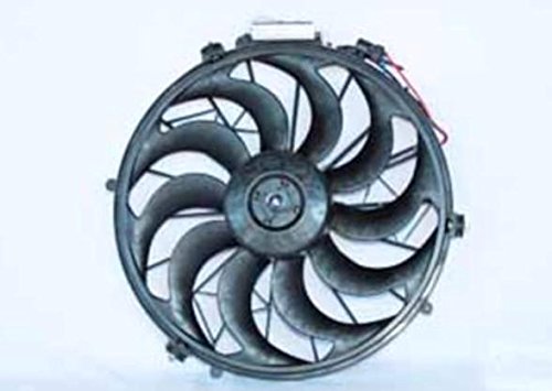 RAREELECTRICAL New AC Condenser Fan Assembly Compatible with BMW 850CSI 850CI 850I (1991-1997) - Perfect for Cooling System Repair & Replacement