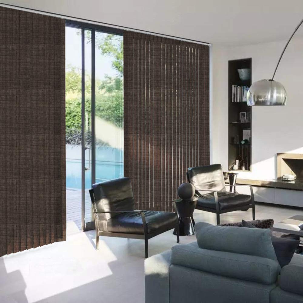 LETAU Cordless Blackout Vertical Window Shades - 3.5