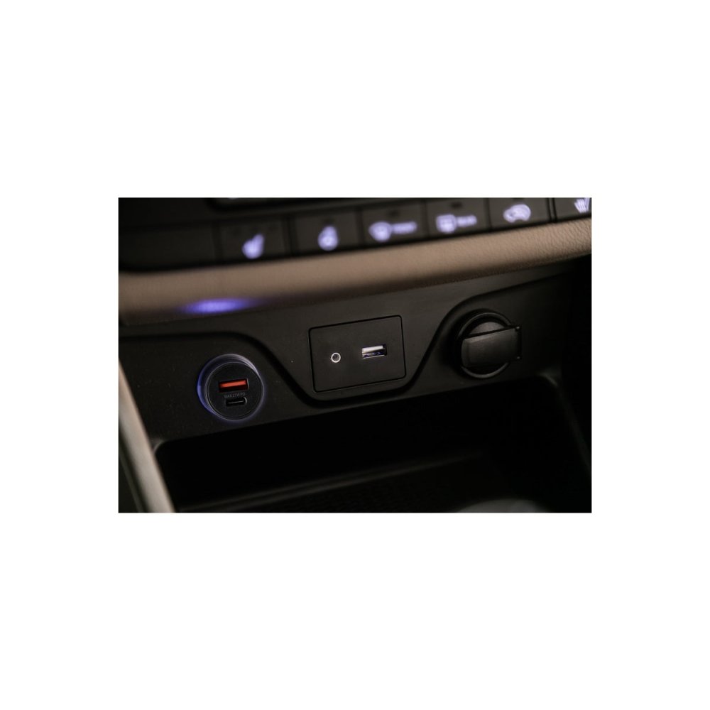 3sixT 27W Dual USB Car Charger - Fast QC3.0 USB C & USB A Ports for iPhone, Samsung, Android Phones - Perfect for Road Trips & Commuting