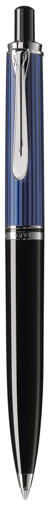 Premium Pelikan Souverän K405 Ballpoint Pen with Gift Box - Black/Blue Ink Refillable Luxury Pen (932723) - Perfect for Business Gifts, Executive Writing & Signature Documents