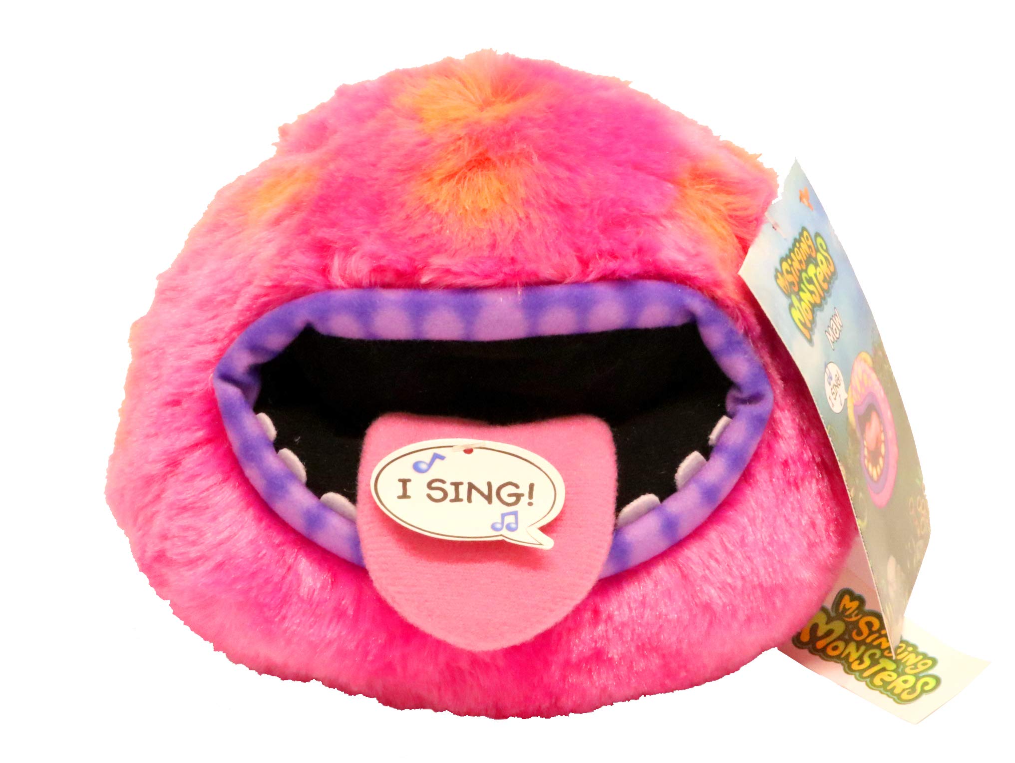My Singing Monsters Pink Maw Plush Toy - Cute & Soft Collectible for Kids, Fans & Gift Lovers | Perfect for Bedroom Decor, Party Favors & Game Merchandise