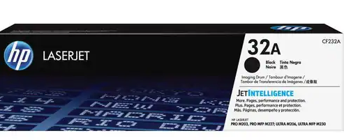 Original HP 32A Black Toner Cartridge - Compatible with HP LaserJet Pro Printers - High Yield Replacement for Office & Home Printing Needs
