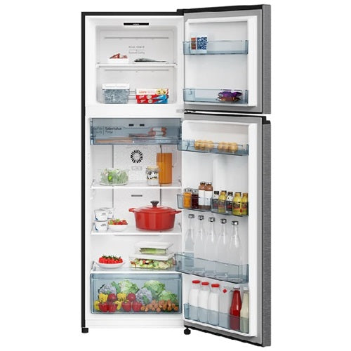 Hitachi 409L 2 Door Refrigerator - HRTN6443S XSG/BBKSG/PWHSG - Energy Efficient, Frost Free, Large Capacity Fridge for Home, Kitchen, Office & Restaurant Use