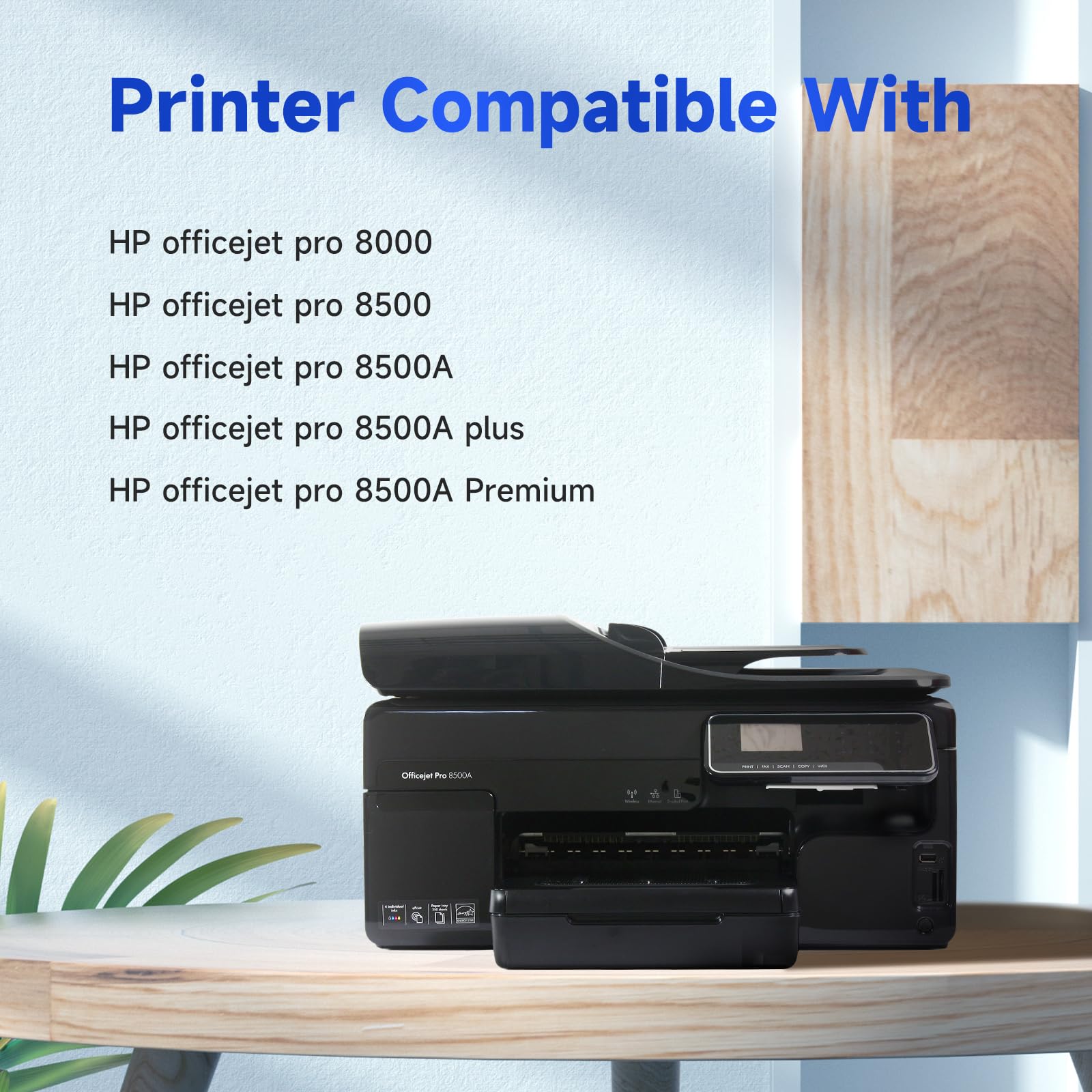 2 Packs HP 940 & 940XL Printhead (C4900A & C4901A) - Compatible with Officejet Pro 8000 8500 8500A 8500A Plus Printers (Black/Yellow + Cyan/Magenta) - High-Quality Replacement for Home & Office Printing Needs