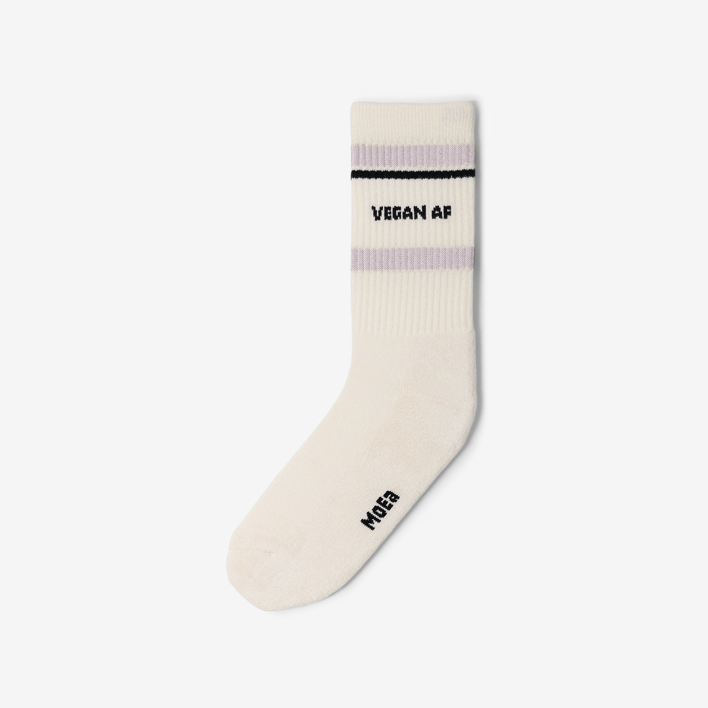 MoEa Vegan AF Socks - Eco-Friendly & Comfortable Cotton Socks for Women & Men - Perfect for Yoga, Running & Casual Wear