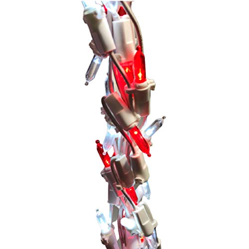 Red/Pure White