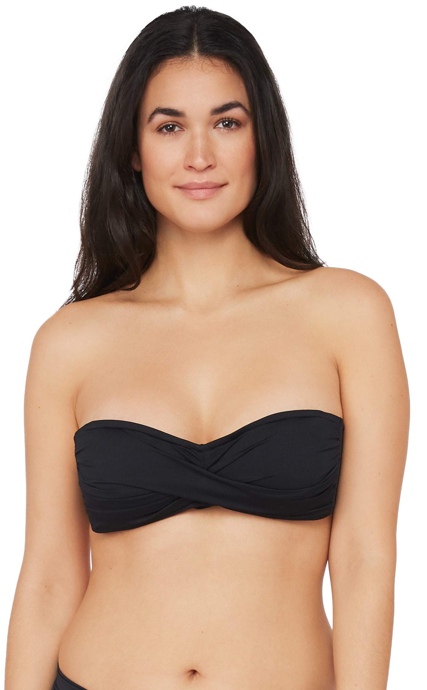 La Blanca Women's Island Goddess Bandeau Bikini Top - Sexy Push Up Swimwear for Beach & Pool - Perfect for Vacation, Tropical Getaways & Summer Swim Parties