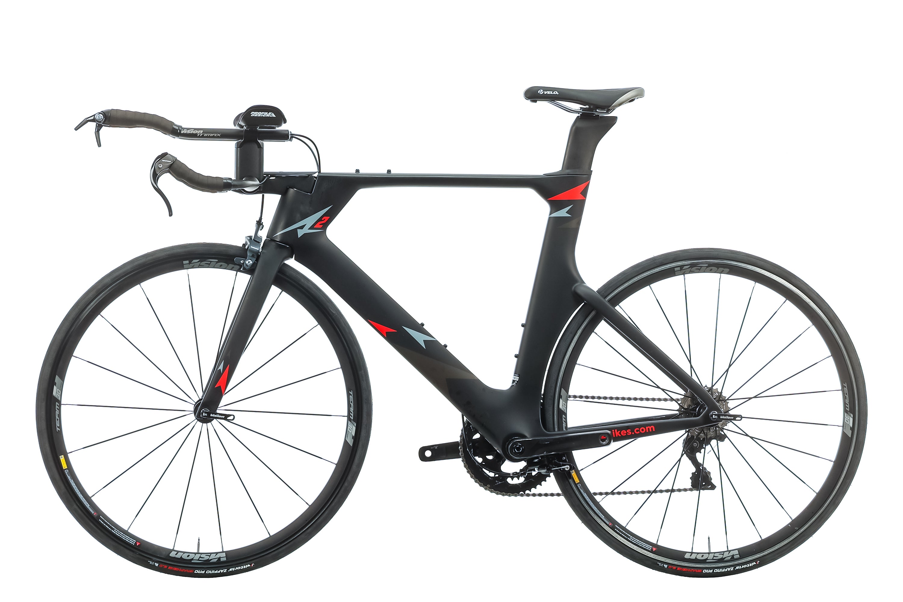 A2 Bikes Speed Phreak Triathlon Road Bike 2019 - Large Size for Men & Women | Lightweight Carbon Frame for Racing & Endurance Training