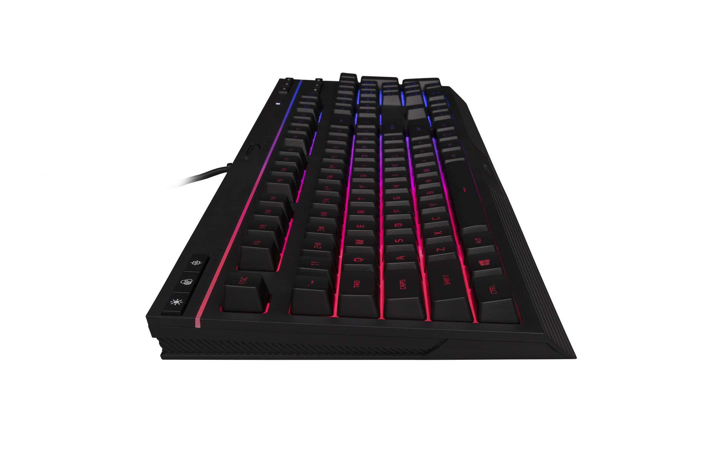 HyperX Cloud Alpha Gaming Headset with Dual Chamber Drivers & Durable Aluminum Frame - Detachable Noise-Canceling Mic - HyperX Alloy Core RGB Mechanical Gaming Keyboard with 5-Zone RGB Backlit Keys - Perfect for PC, PS4, Xbox & Streaming