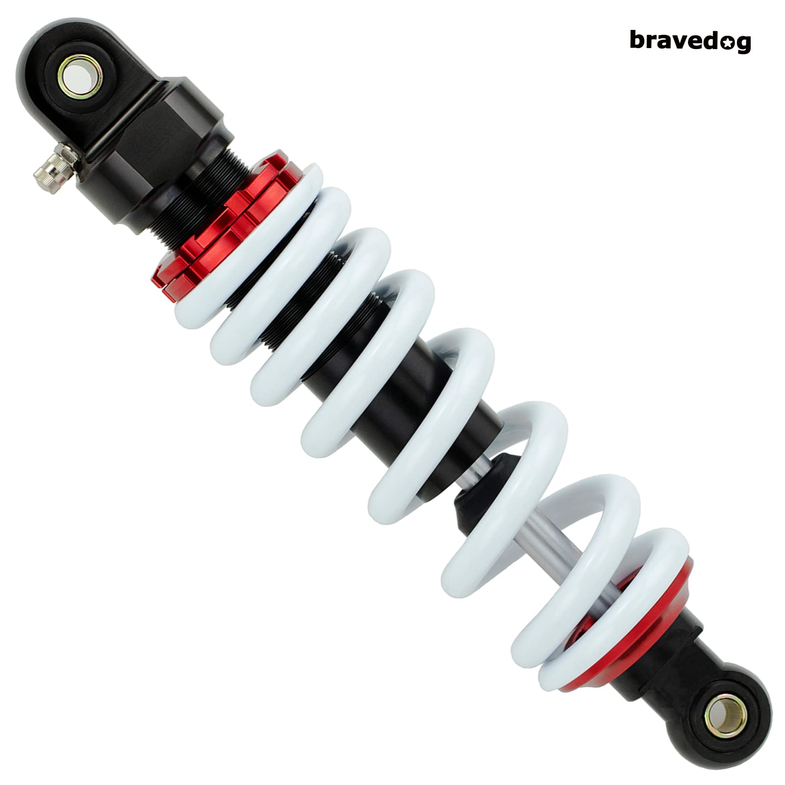 280mm Rear Shock Absorber for Dirt Bike & ATV - Heavy Duty Suspension Spring Damper with Red Coating | Off-Road, Motocross & Pit Bike Performance Upgrade