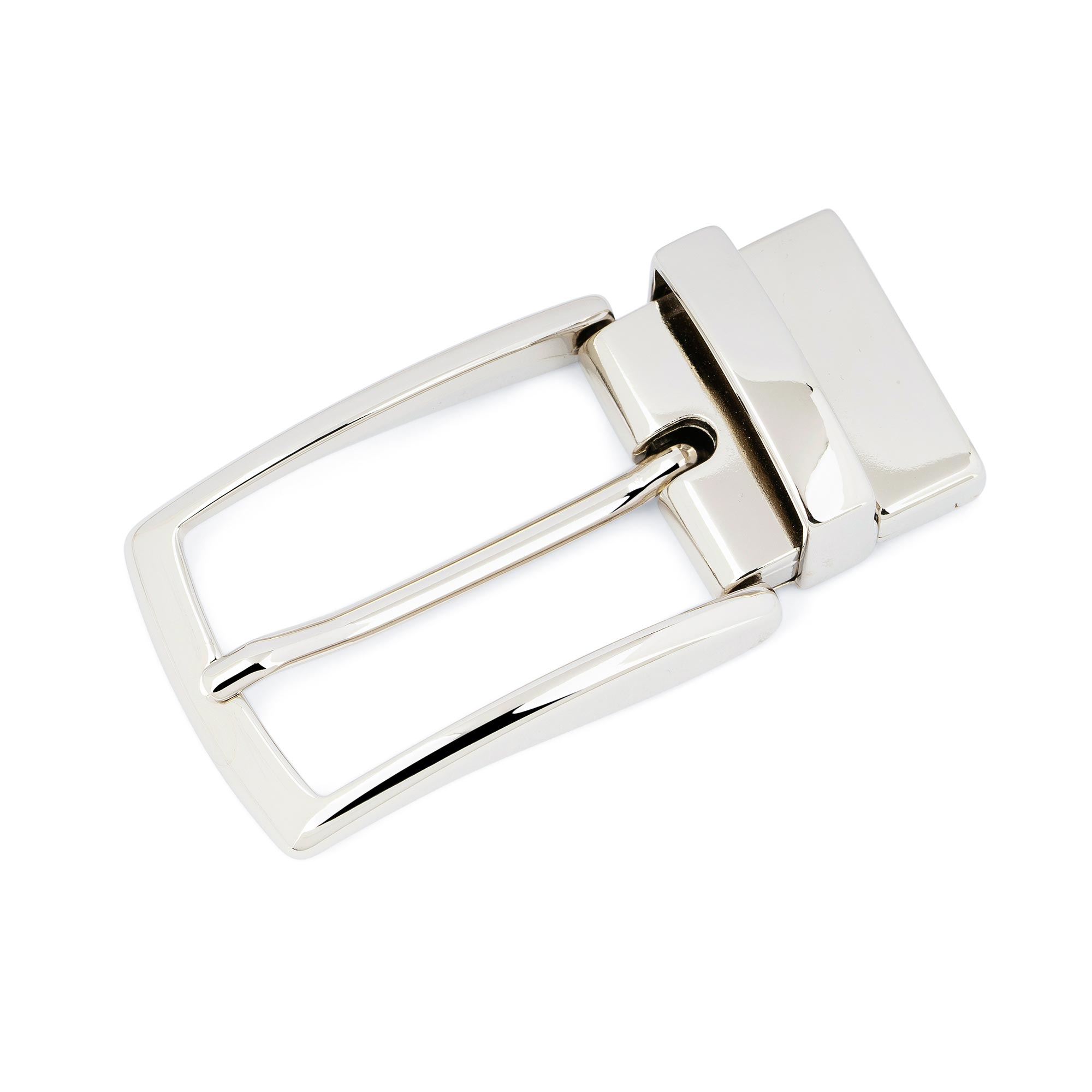 Italian Replacement Reversible Belt Buckle 1 1/8 Inch - Durable Fashion Accessory for Jeans, Pants & Formal Wear