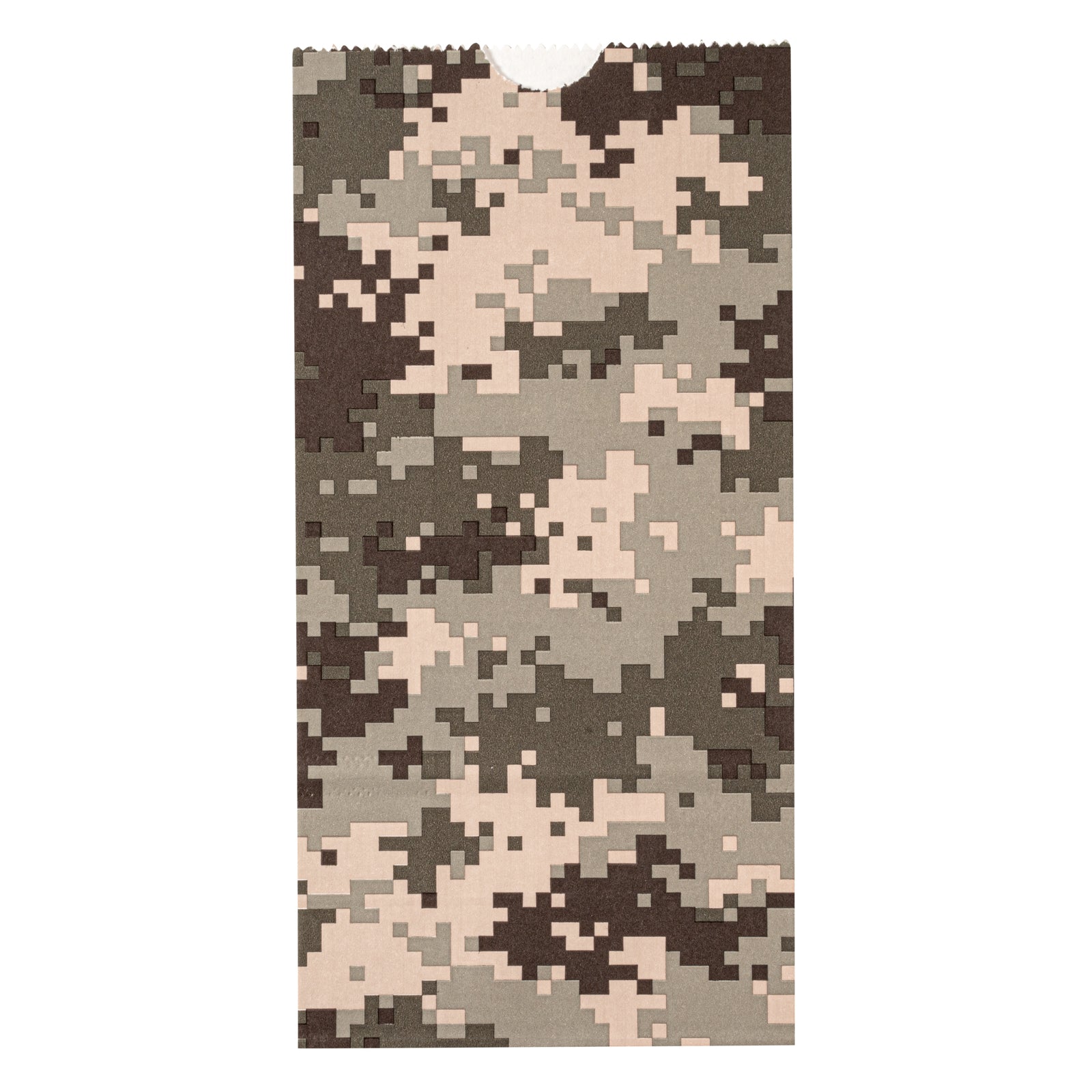 Camouflage Paper Bags 2 lb Capacity - 4.25