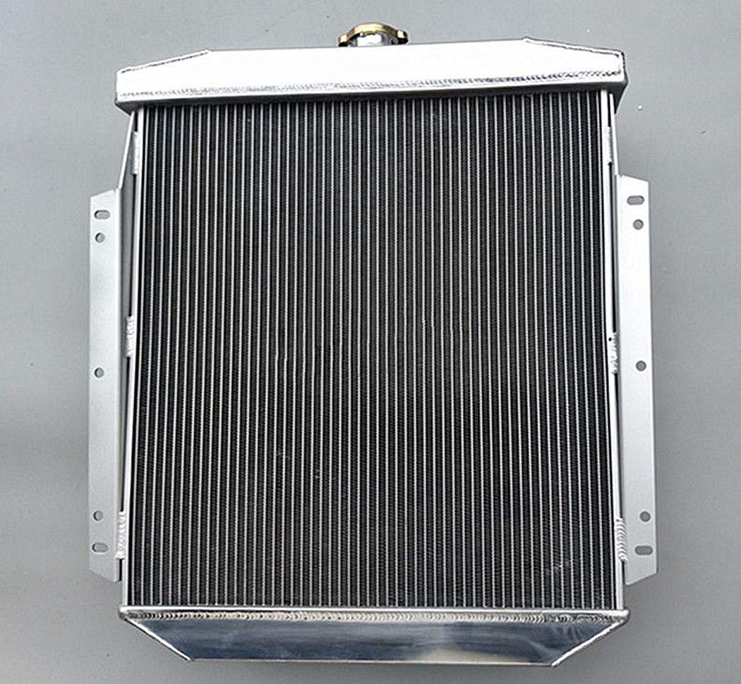 High-Performance 3 Row Aluminum Radiator for 1954-1956 Ford Fairlane Sedan & Wagon - Direct Fit Replacement for Mainline & AT Models - Perfect for Classic Car Restoration & Hot Rod Upgrades