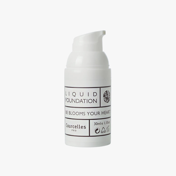 Courcelles Liquid Foundation 15ml/30ml with Pump - 7 Natural Shades for Flawless Daily Makeup & Professional Looks