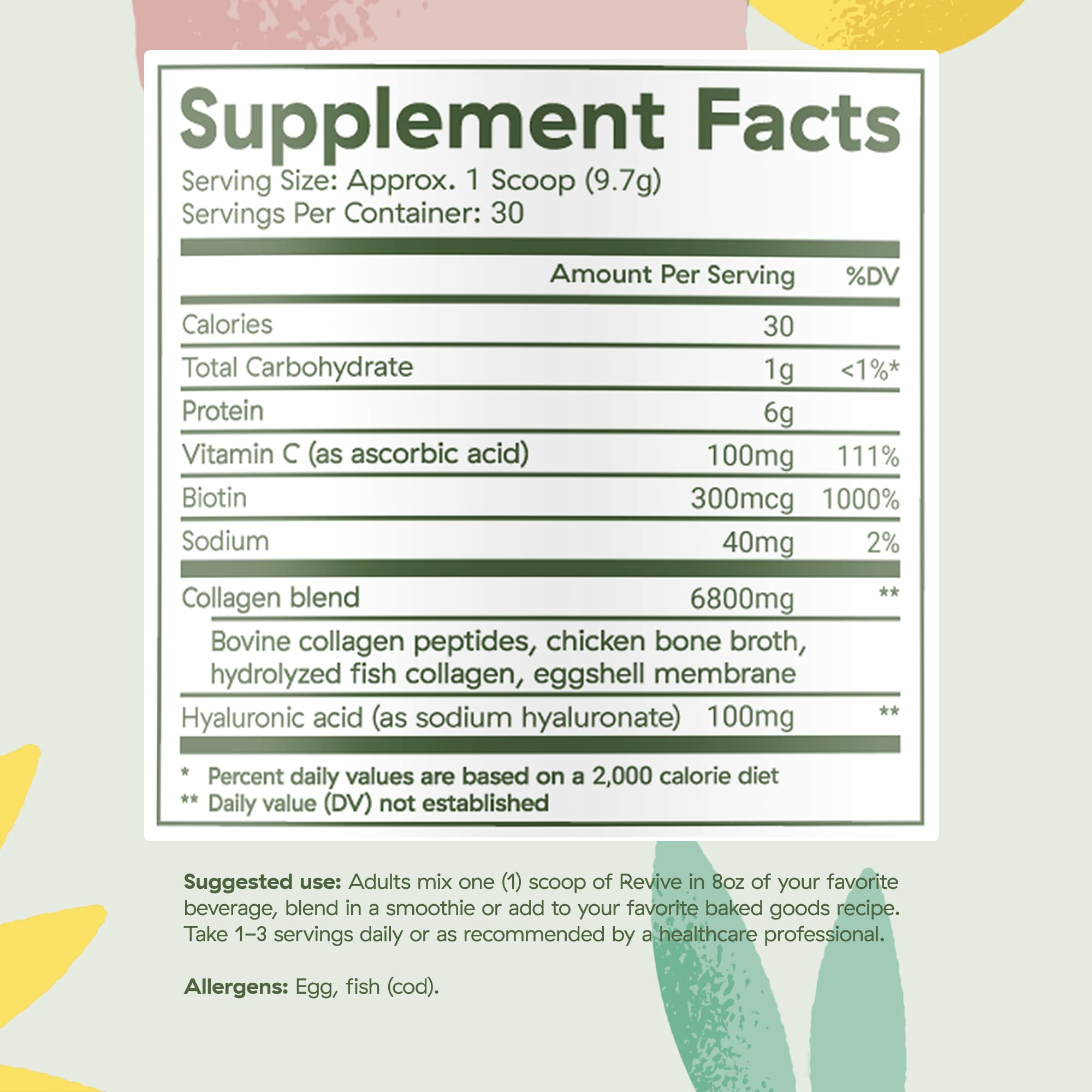 Premium Multi Collagen Protein Powder with Vitamin C & Hyaluronic Acid - Non-GMO, Gluten-Free Supplement for Women & Men - Delicious Strawberry Lemonade Flavor (30 Servings) - Supports Skin, Hair, Nails & Joint Health - Perfect for Post-Workout Recovery & Daily Wellness Routine