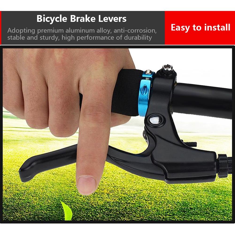 VGEBY1 Bike Brake Lever - Ultralight Aluminum Alloy Brake Handle Set for Mountain Bikes | Durable & Responsive Cycling Brakes for Trail Riding & Commuting