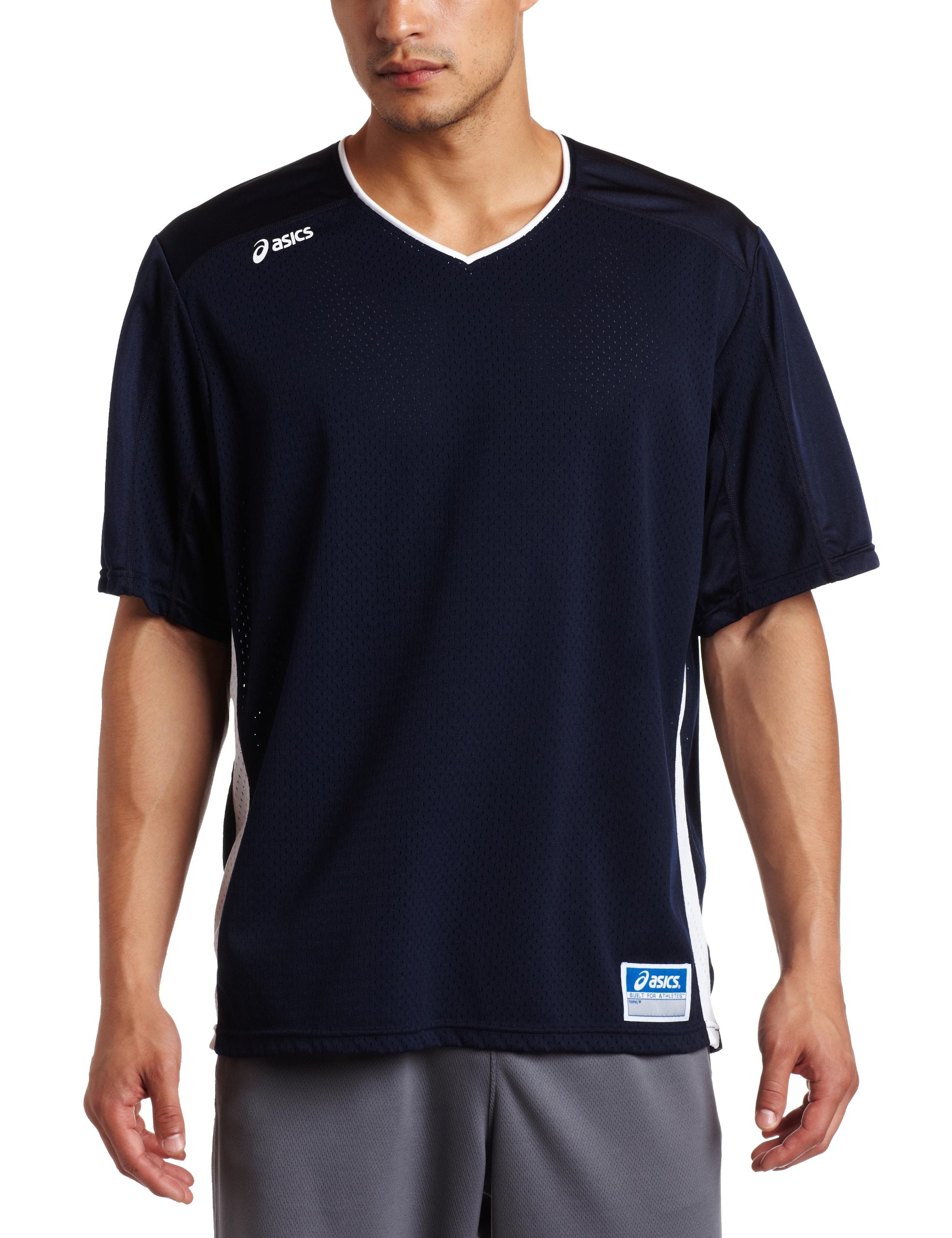 ASICS Men's Tango Jersey - Lightweight Breathable Soccer Jersey for Training & Matches - Perfect for Football, Futsal & Casual Wear