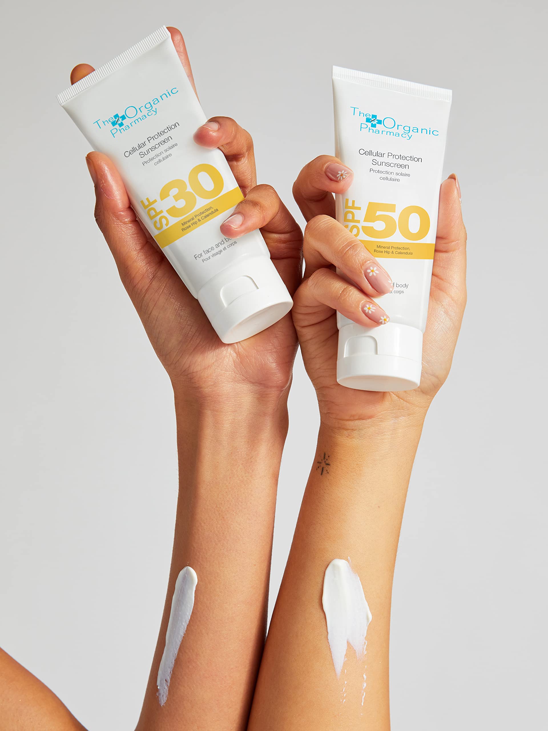 Organic Pharmacy SPF 50 Mineral Sunscreen for Face & Body - UVA/UVB Protection with Natural Antioxidants - Lightweight, Non-Greasy Formula - 3.4 oz - Perfect for Beach, Swimming & Outdoor Activities