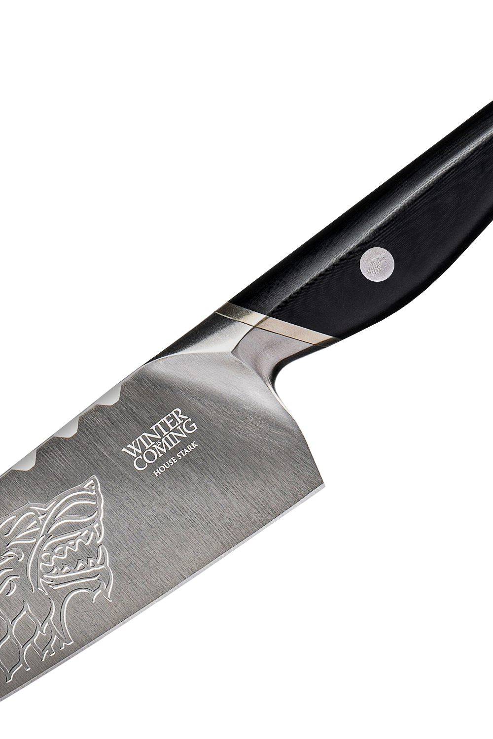 Premium 8-Inch Chef Knife - Game of Thrones™ House Stark™ Edition by Dalstrong - High-Performance Kitchen Knife for Professional Chefs & Home Cooking - Perfect for Slicing, Dicing & Meat Preparation